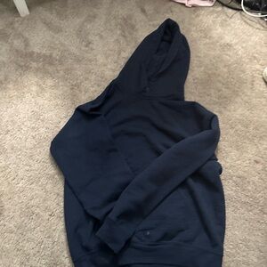Gildan Men's Dark Blue Hoodie